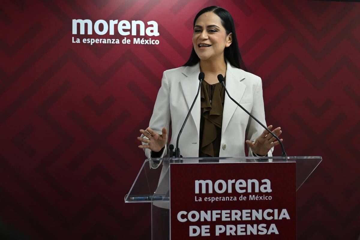 La dirigente nacional de Morena aseguró que la Comisión de Honestidad revisa minuciosamente los perfiles. | Foto: Daniel Augusto