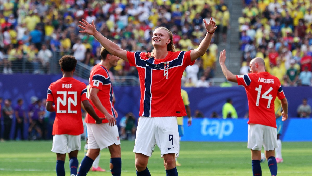 ¿Cuál es la estatura de Erling Haaland? Goleador con Noruega en esta Copa Mundial 2026 (Reuters)