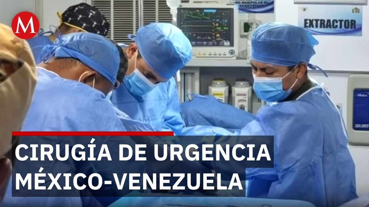 Médicos militares mexicanos salvan vida de soldado venezolano con cirugía de urgencia