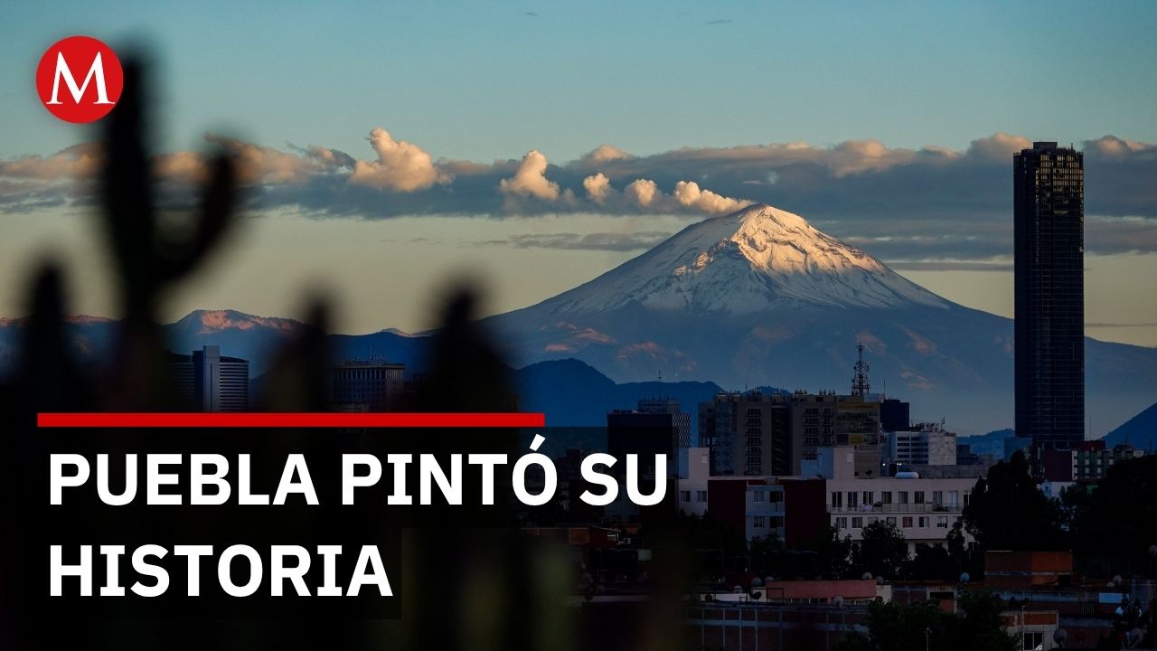 Mural monumental rinde homenaje a los barrios fundacionales de Puebla