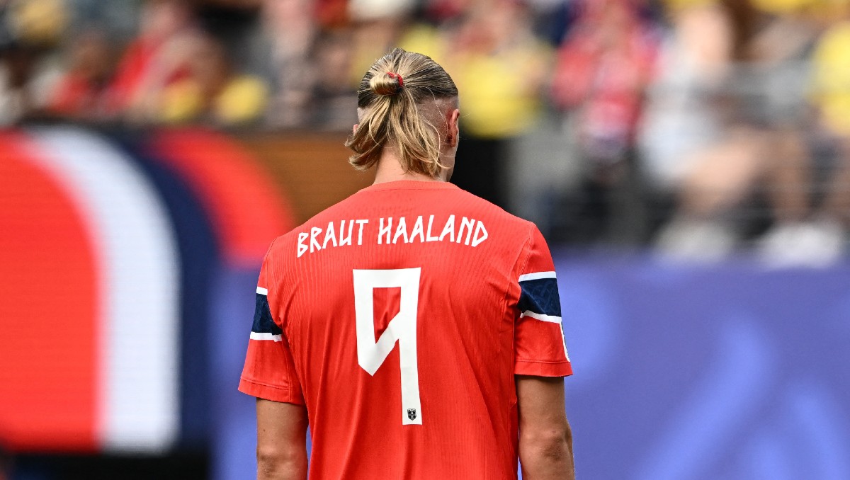 ¿Por qué la playera de Haaland en el Mundial dice Braut? (Reuters)