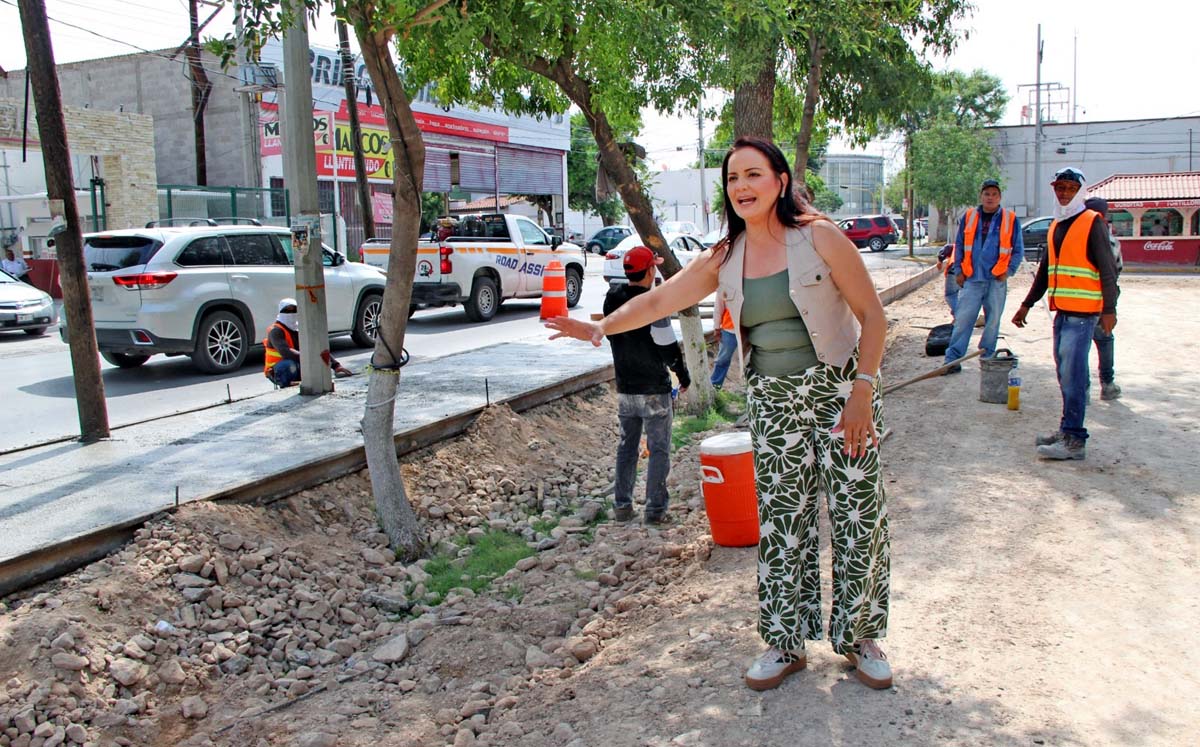 Proyecta Lerdo más obras de pavimentación y drenaje. | Foto: Roberto Amaya