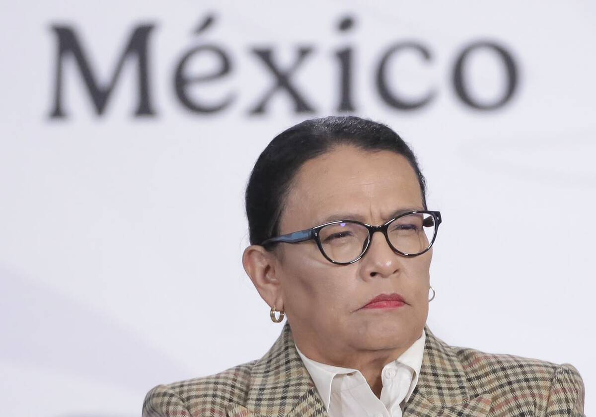 Rosa Icela Rodríguez Velázquez, secretaria de Gobernación. | Foto: Ariel Ojeda