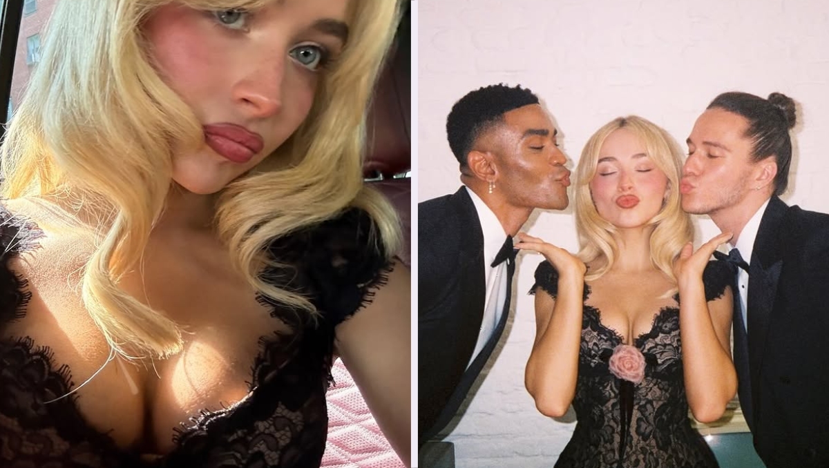 Sabrina Carpenter y su look para la boda de Taylor Swift │Foto: Especial