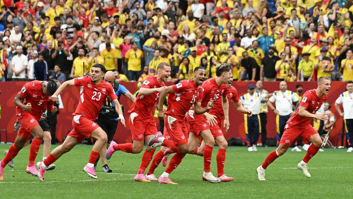 Suiza avanza a Cuartos de Final del Mundial 2026 al derrotar en penales a Colombia (Reuters)