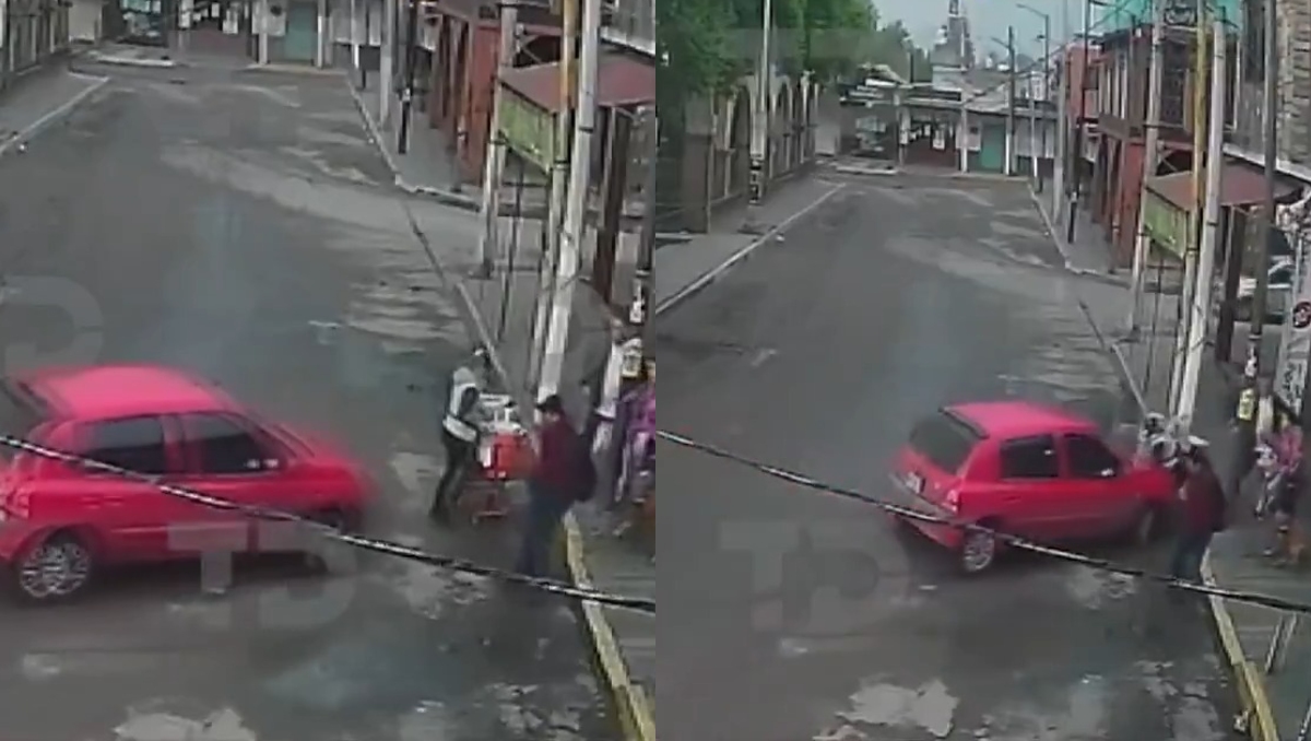 Tras el accidente el conductor permaneció inmóvil por unos segundos y posteriormente aceleró para darse a la fuga. | Especial