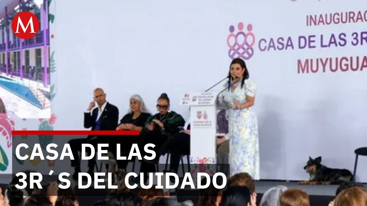 Clara Brugada inaugura casa del cuidado para redistribuir responsabilidades de mujeres en CdMx