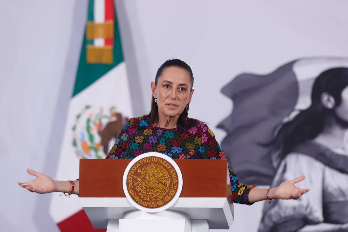 Claudia Sheinbaum endurece postura tras muerte de mexicano en centro del ICE. | Ariana Pérez