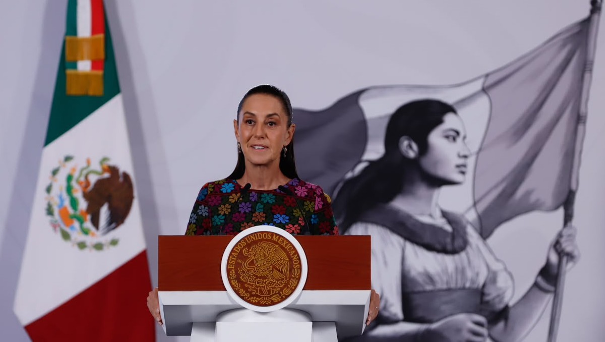 Claudia Sheinbaum, presidenta de México. | Ariana Pérez.