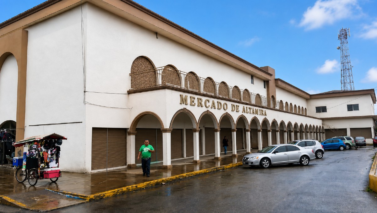 Comerciantes del Mercado Nuevo Santander de Altamira exigen concesione