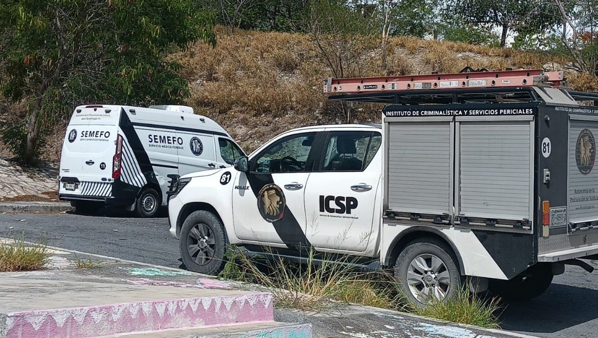 El cráneo fue hallado en el cauce que baja del cerro de las Mitras. | Israel Santacruz