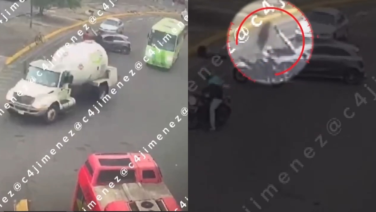 El doble homicidio ocurrió en la glorieta ubicada entre Matamoros y Paseo de la Reforma. | Especial