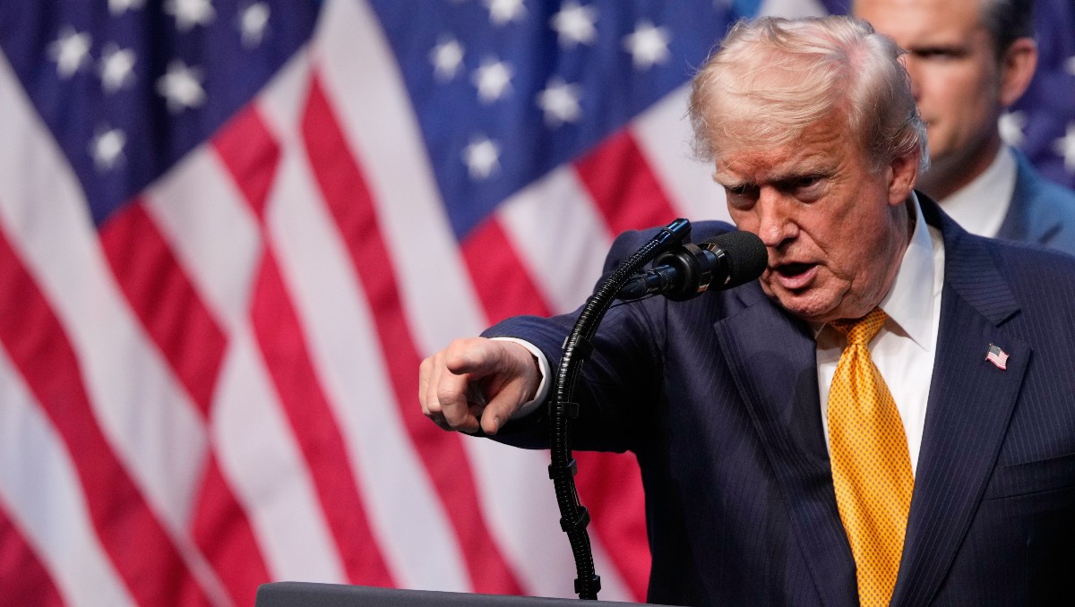 Donald Trump, presidente de Estados Unidos. | AP