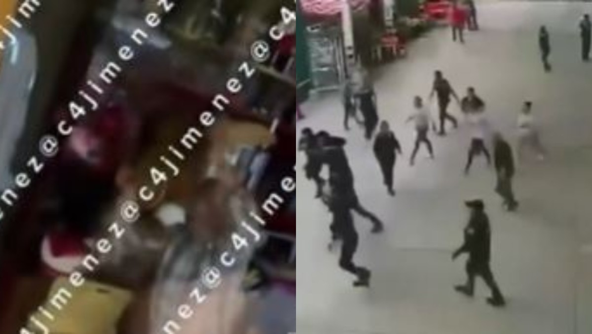 El intento por evitar su detención derivó en un enfrentamiento. | Foto: Captura de pantalla