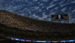 La ciudad recibe a los aficionados con un aeropuerto completamente vestido de futbol, donde la Copa del Mundo es la gran protagonista.