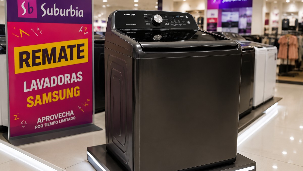 Lavadora Samsung en rebaja en Suburbia | IA DISCOVER