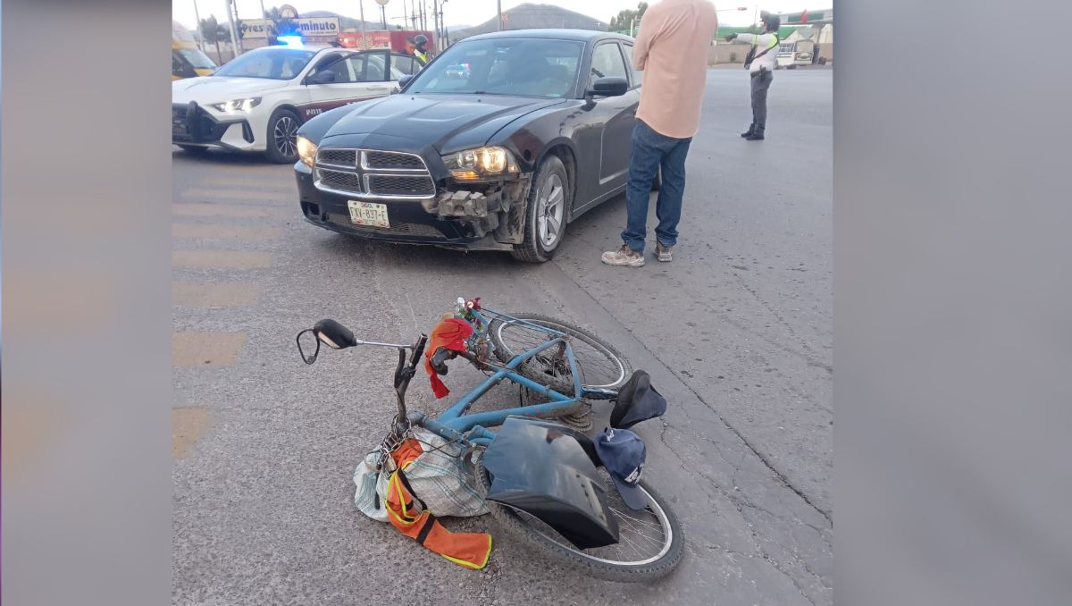 El percance ocurrió en el cruce de Calzada Carlos Herrera. | Cortesía de Vialidad