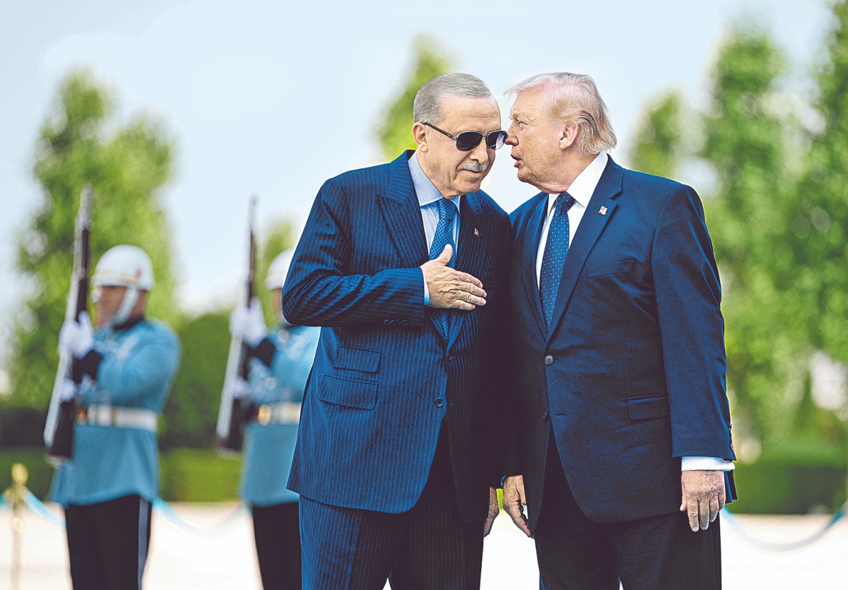 Recep Tayyip Erdogan recibió al jefe de la Casa Blanca, quien abrió la posibilidad de venderle aviones F-35. Reuters