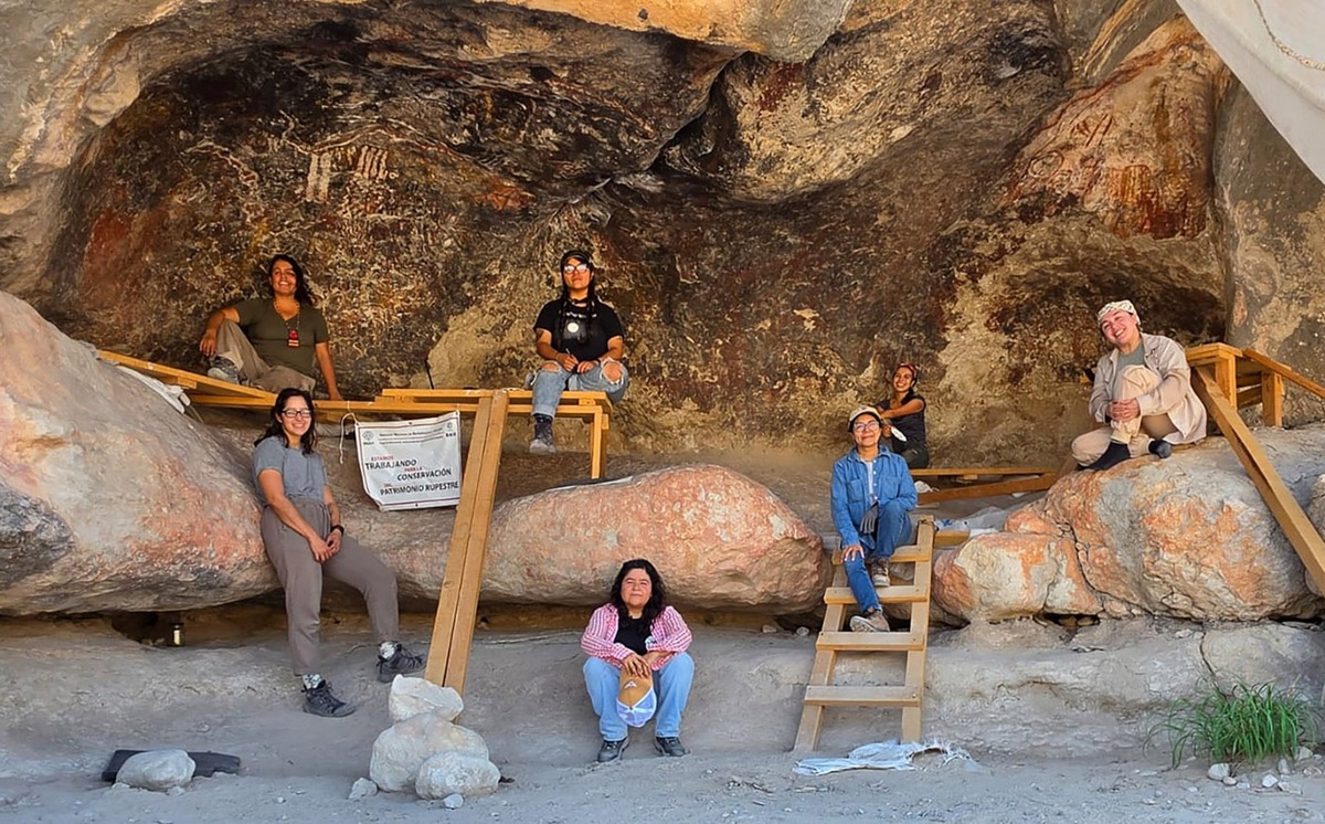 Restauradoras de la Coordinación Nacional de Conservación del Patrimonio Cultural del INAH.| Manuel Guadarrama.