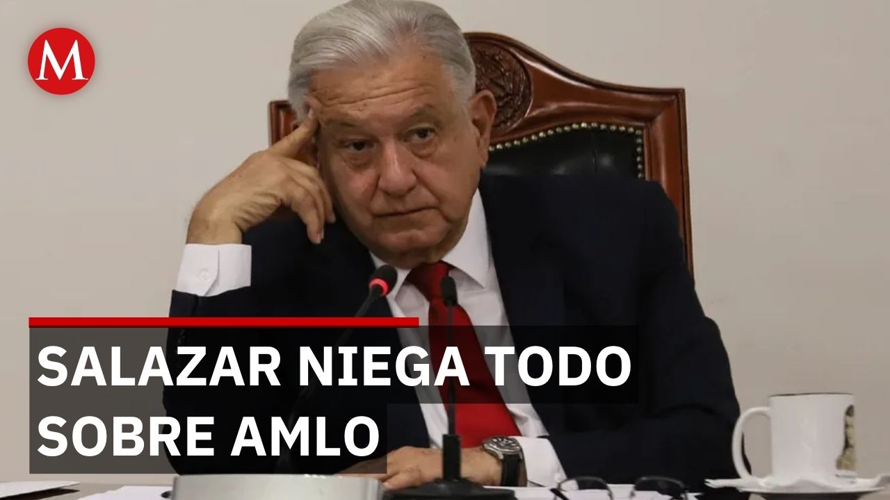 Salazar niega pactos AMLO-narcos mientras gobierno detiene a Ovidio Guzmán como evidencia