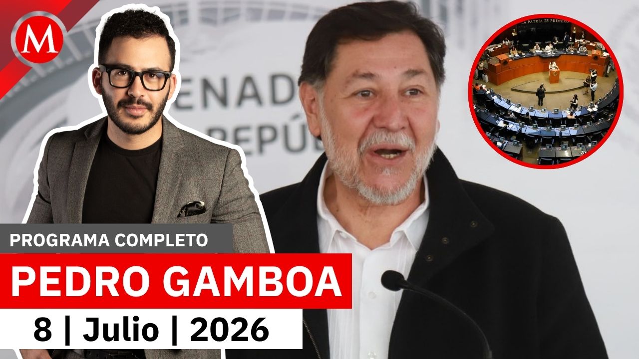 Senadores rechazan la reelección de Noroña como presidente | Pedro Gamboa, 8 de julio de 2026