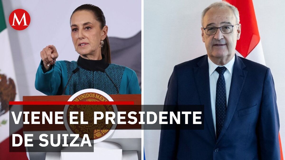 Sheinbaum se reunirá con el presidente de Suiza, HOY