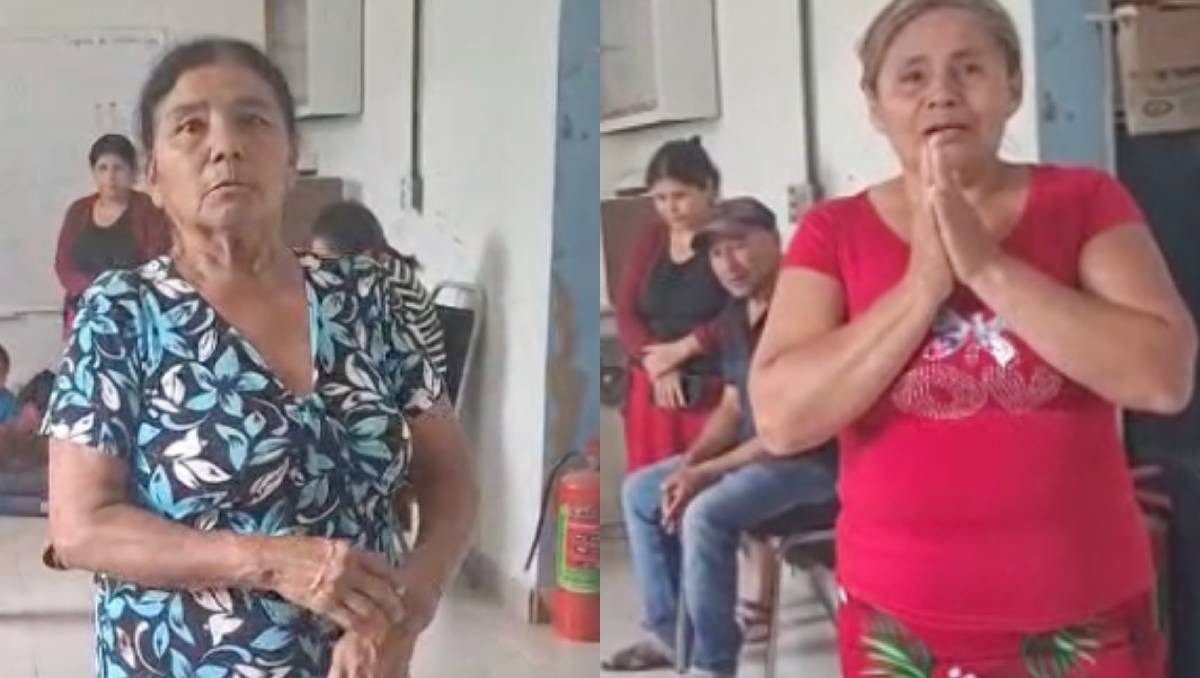En videos difundidos este miércoles, mujeres de la comunidad de Guajes de Ayala pidieron ayuda | Imagen: Captura de pantalla
