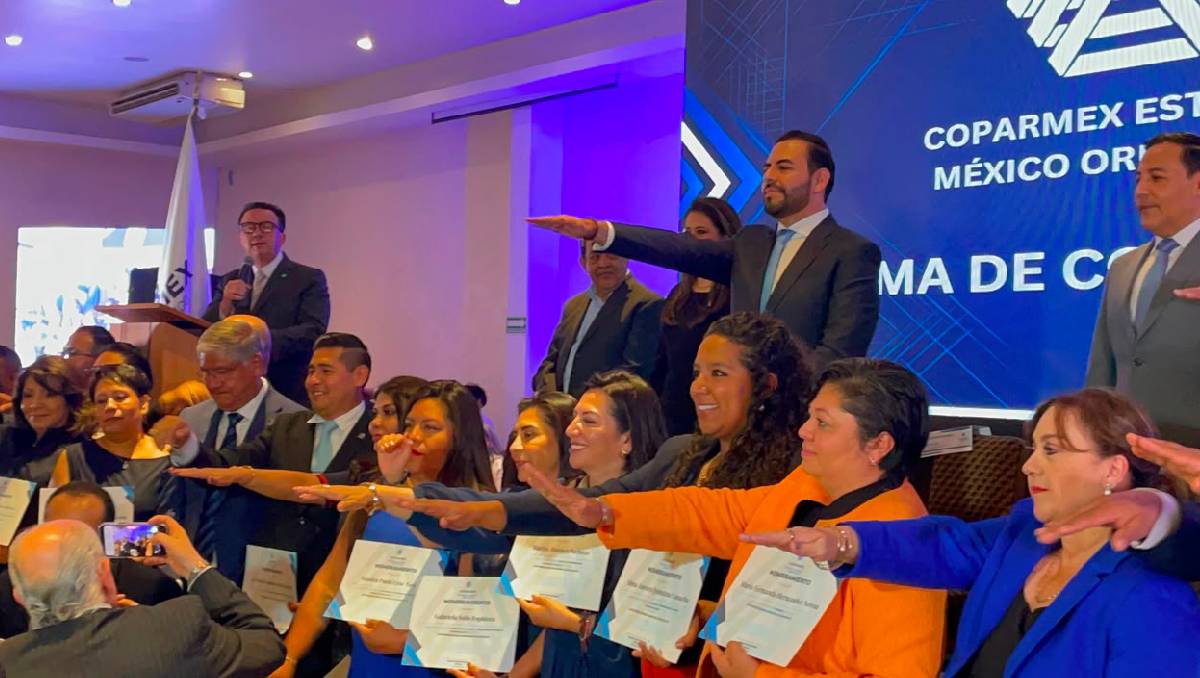 Ángel de Jesús Barbosa Gómez tomó la presidencia de la Coparmex Estado de México Oriente. | Foto: Juan Camacho