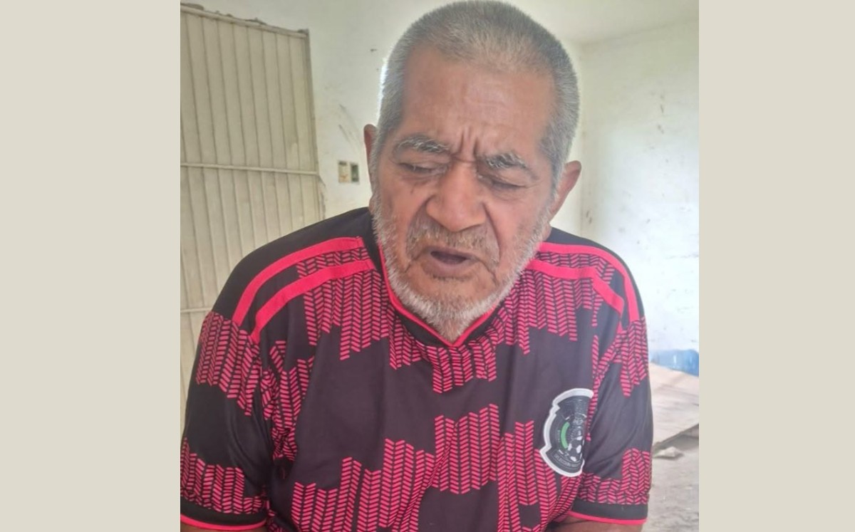 Buscan a familiares de adulto mayor invidente resguardado por el DIF Tampico. | Cortesía DIF Tampico
