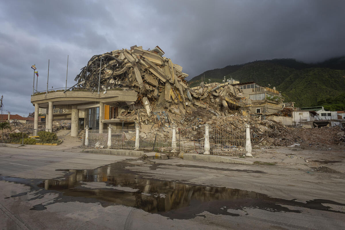 Destrozos en Venezuela tras terremotos  |Foto: EFE
