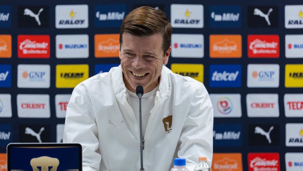Esteban Solari fue presentado como director técnico de Pumas (X: @PumasMX)