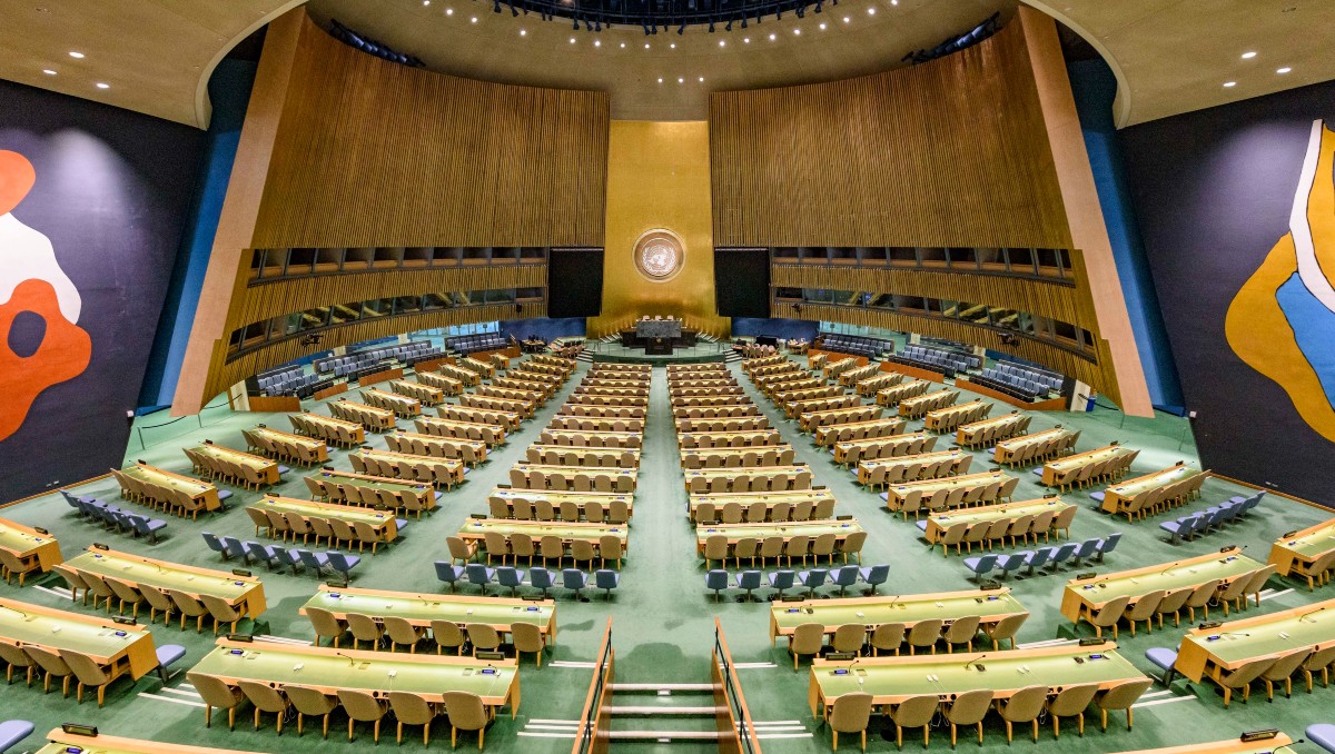 Entre las fases de la elección, los aspirantes participan en diálogos con los Estados miembros de la Asamblea General | Foto: ONU
