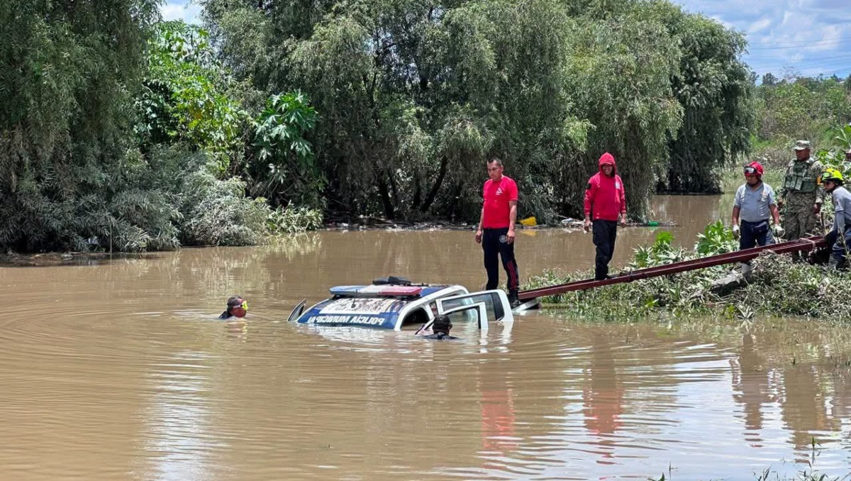Hallan tres cuerpos de mujeres dentro de patrulla en Ocoyucan, Puebla | Especial