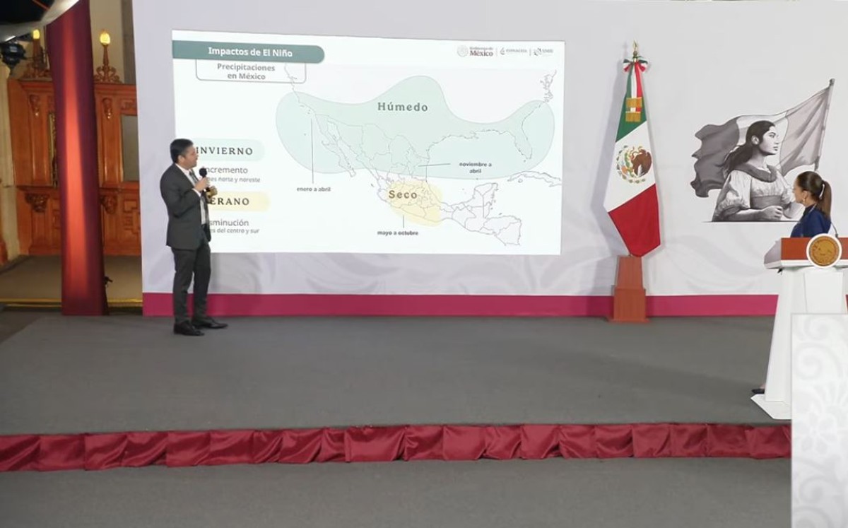 Impacto de "El Niño" en Tamaulipas durante los próximos tres meses. | Youtube; Claudia Sheinbaum Pardo
