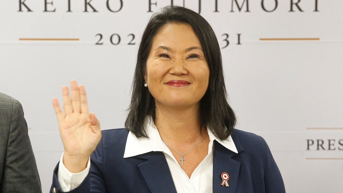 Keiko Fujimori, presidenta electa de Perú. | AFP