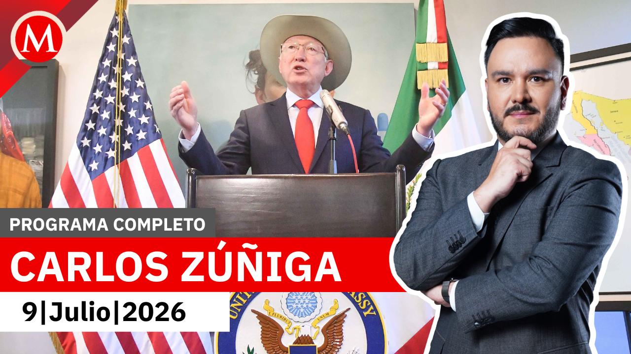 Ken Salazar responde a Sheinbaum sobre captura de 'El Mayo' | Carlos Zúñiga, 9 de julio de 2026