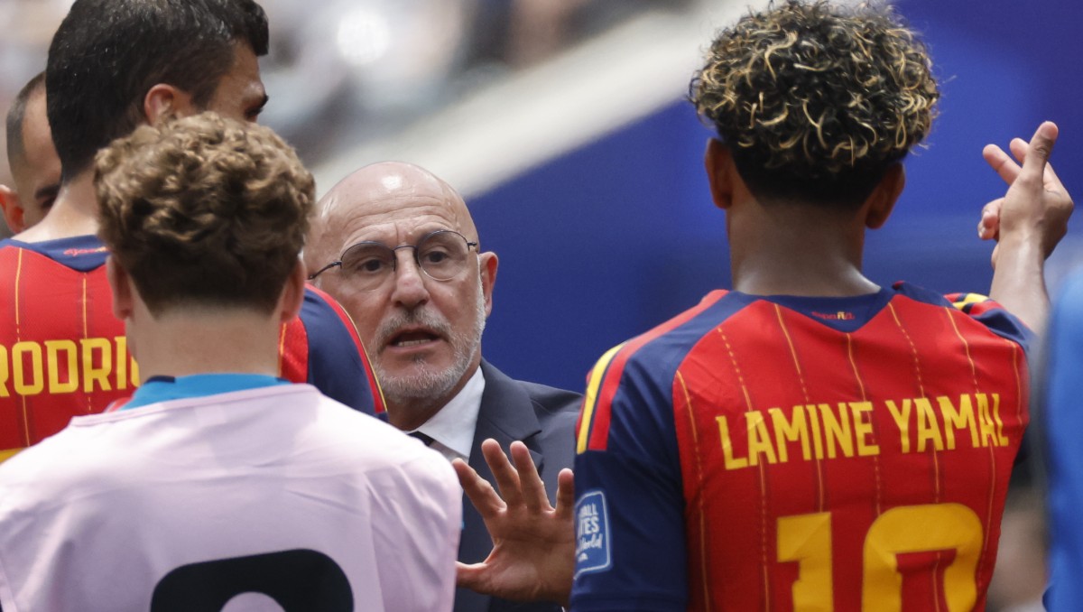 Luis de la Fuente espera una mejor versión de Lamine Yamal ante Bélgica (EFE)