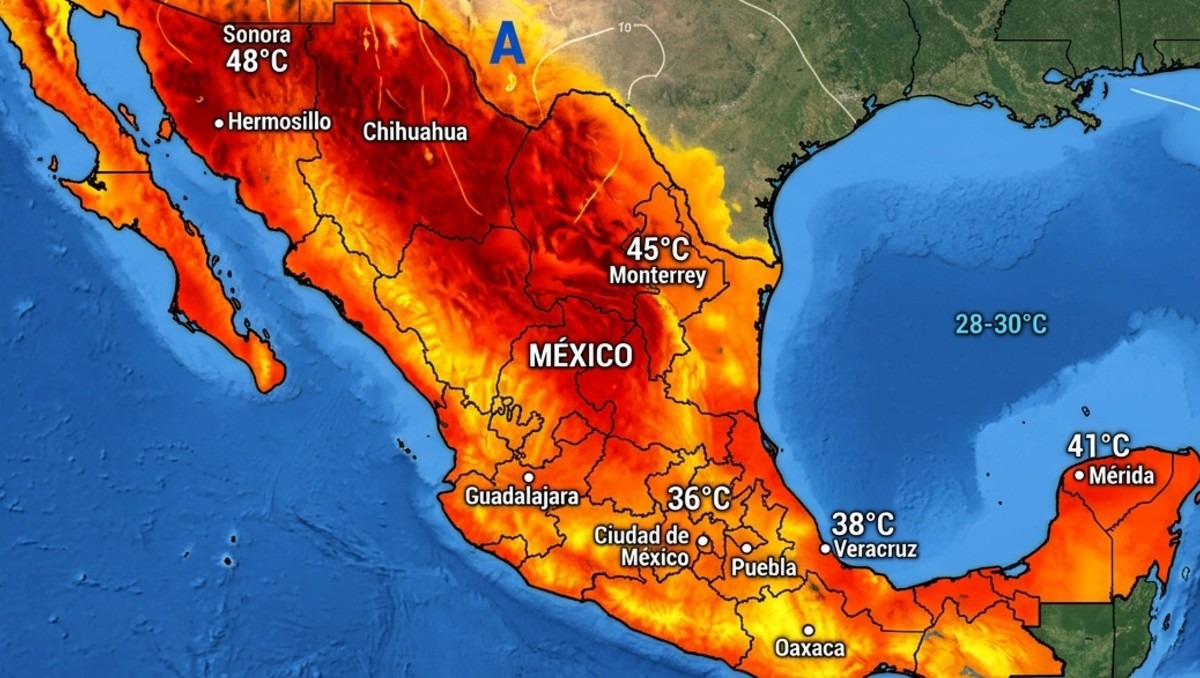 Las ondas de calor en México podrían presentarse con altas temperaturas en 2027 | IA Discover