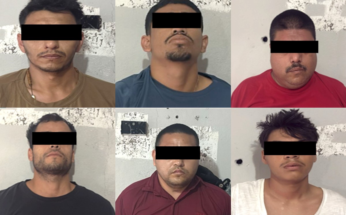 Operativo en conjunto logra detención y aseguramiento en Matamoros. | Cortesía: FGJ