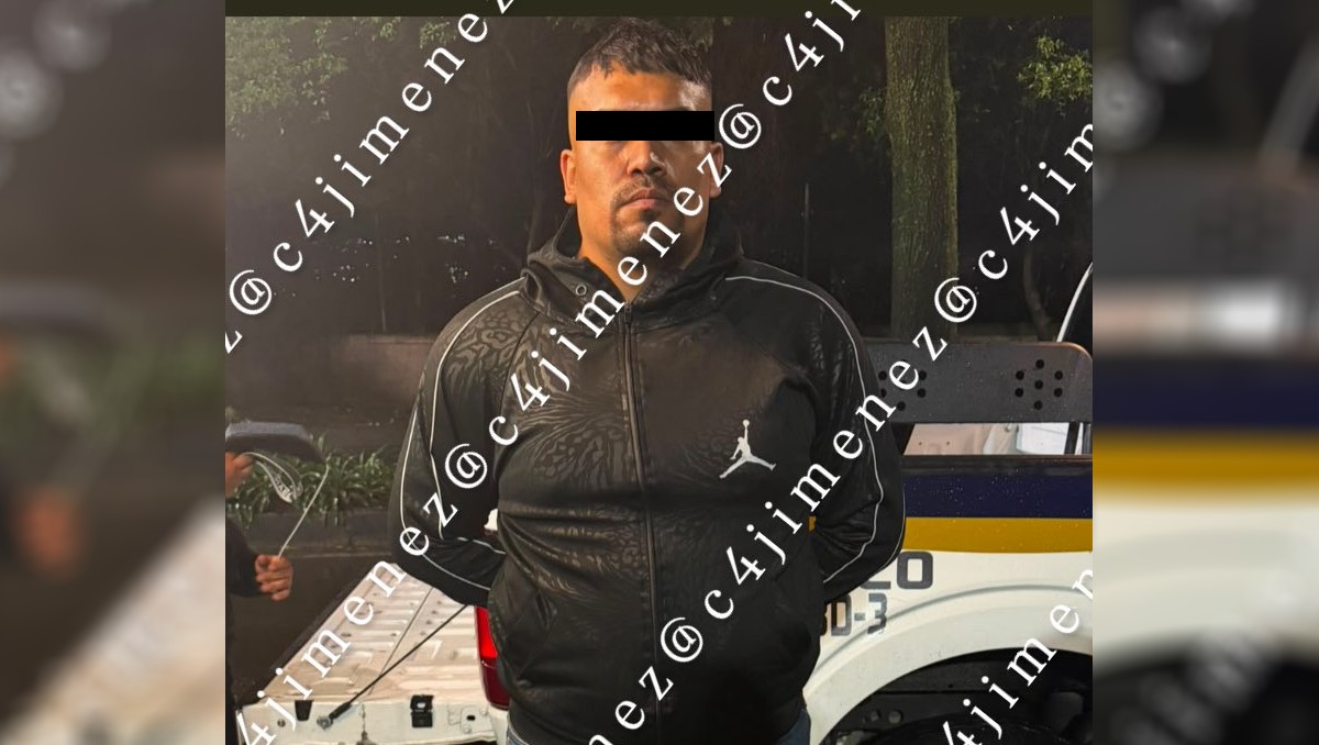 'El Perrillas' fue detenido durante la madrugada. | Foto:  Carlos Jiménez