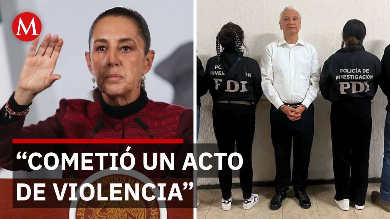 Sheinbaum acusa violencia del exdirector de Pemex y turna el caso a Morelos