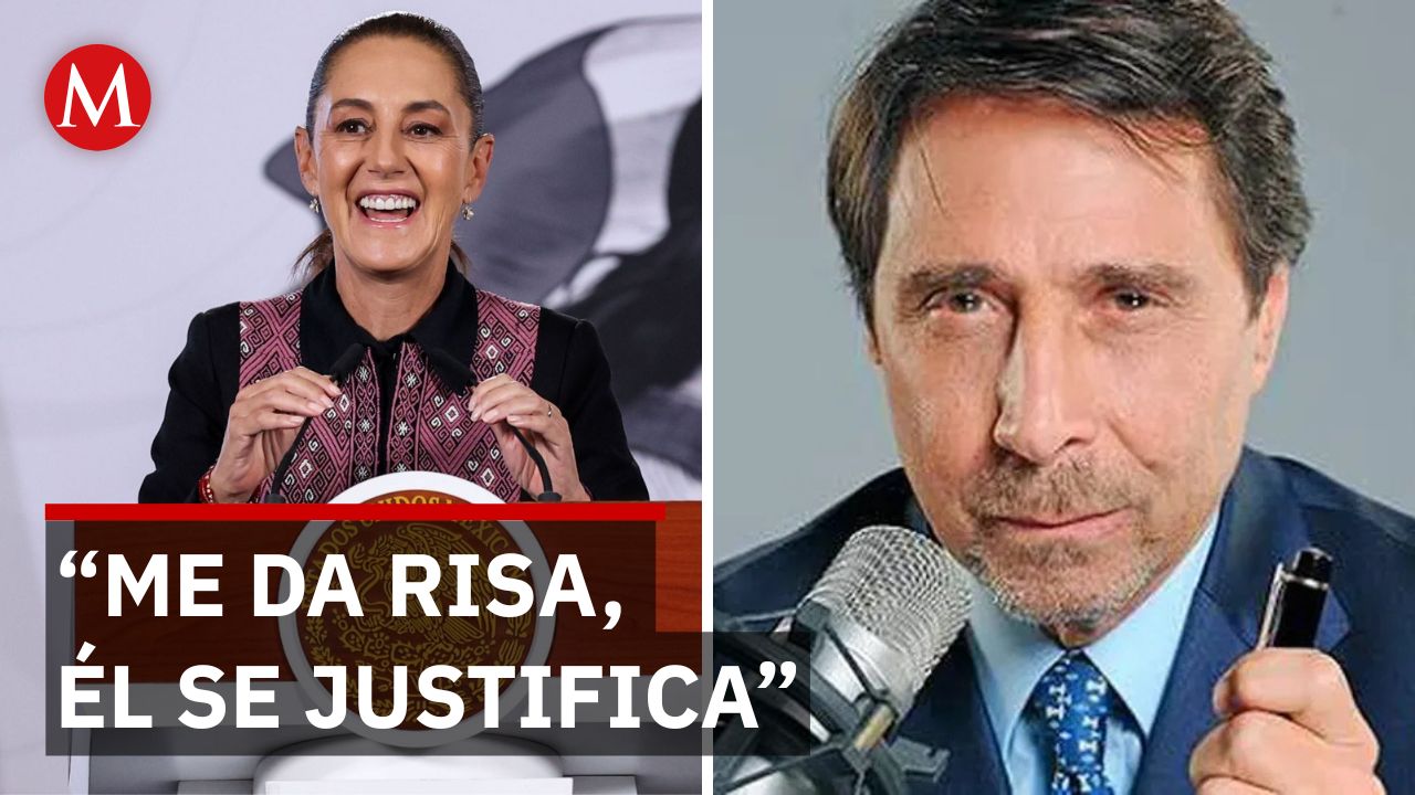 Sheinbaum batea la disculpa de Feinmann tras insulto a México