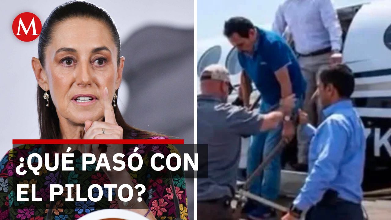 Sheinbaum exige a FGR aclarar la entrega a EU del piloto que entrego a 'El Mayo'