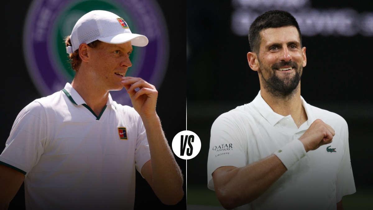 Sinner vs Djokovic: ¿Dónde ver Semifinal de Wimbledon 2026 en México? (Reuters)