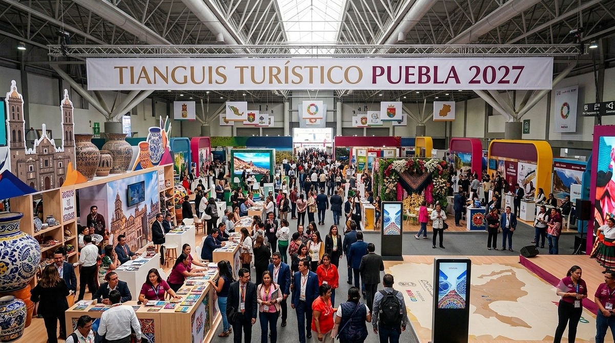 El Tianguis Turístico representa la principal plataforma de promoción y comercialización de los destinos de México. | Foto: IA