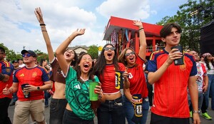 Un aficionado español aseguró que le hubiera gustado que el Mundial 2026 solo se celebrara en México, pero disfrutó vivirlo en Guadalajara.