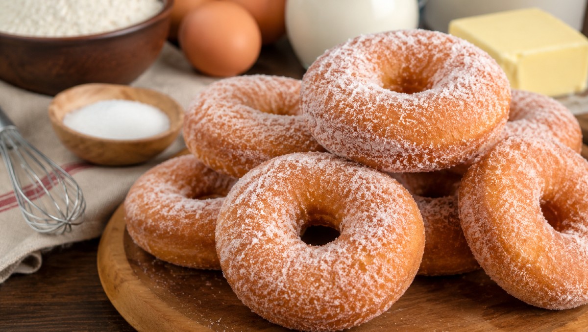 Así se preparan éstas donas caseras | IA DISCOVER