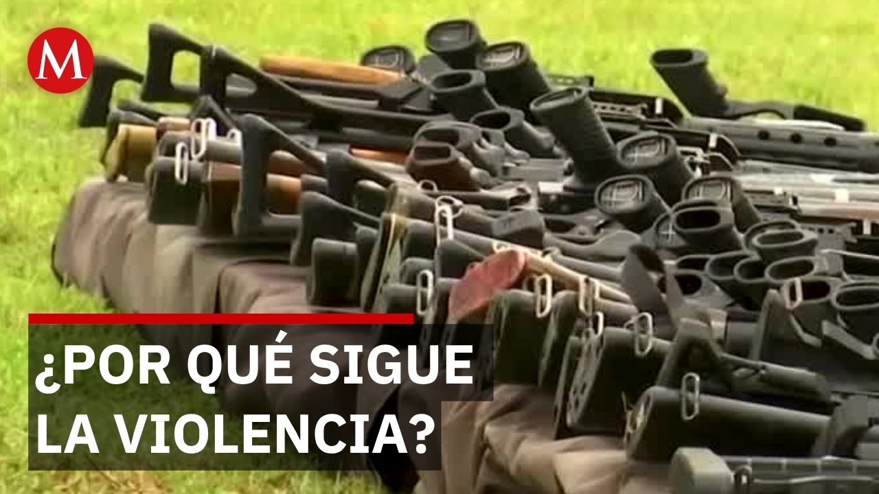 Autoridades destruyen 83 mil armas en Guanajuato; inseguridad persiste en la región