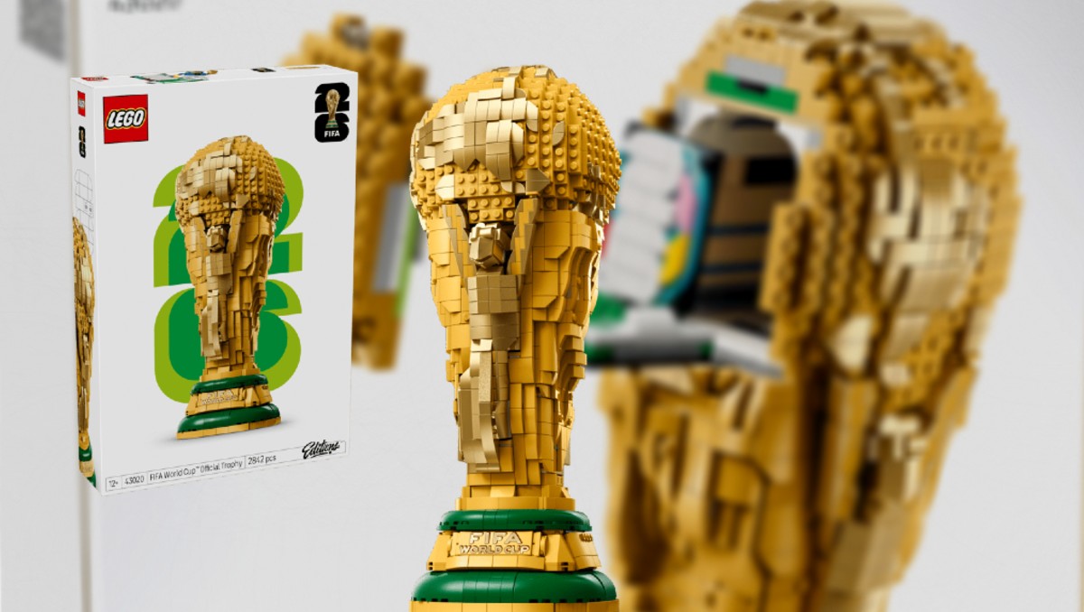 ¿Dónde comprar Lego del trofeo de la Copa del Mundo casi a mitad de precio? (lego.com)