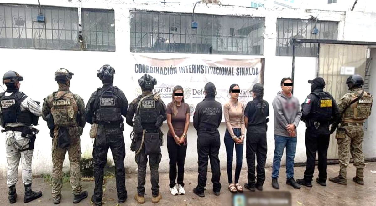 Los tres detenidos quedaron a disposición del Ministerio Público Federal. | Especial